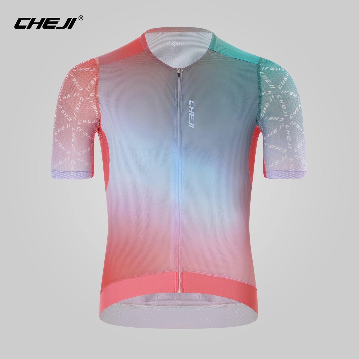 Cycling Jersey Men's Gradient Colors（This model can be made into your brand）