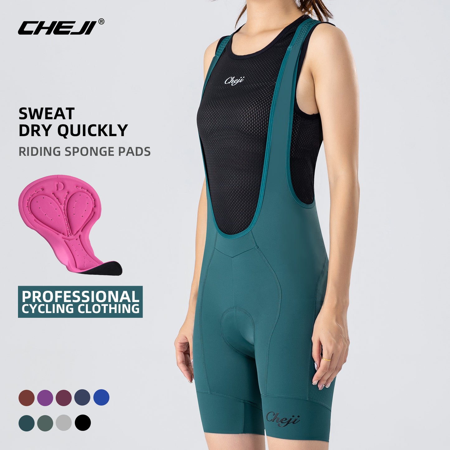 Women's cycling bib shorts（This model can be made into your brand）