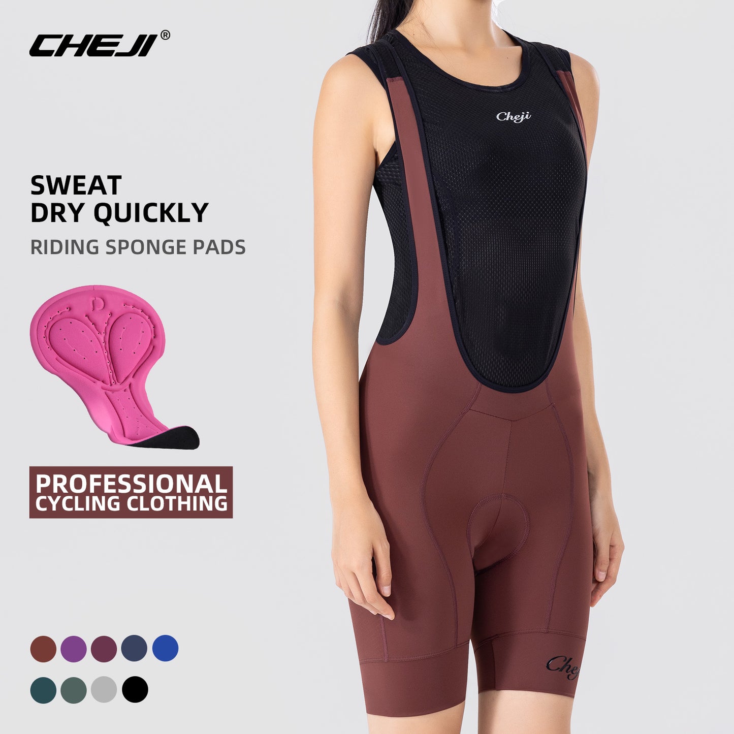 Women's cycling bib shorts（This model can be made into your brand）